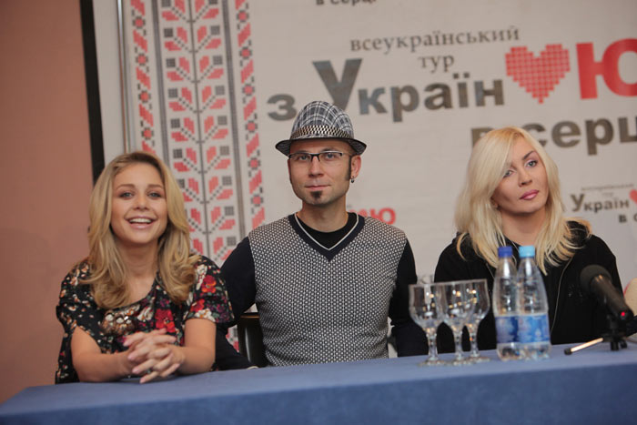 Пресс-конференция звезд в Запорожье