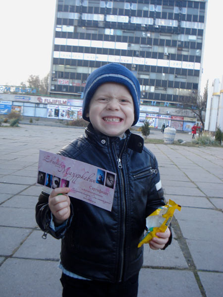 Дмитрий Кузнецов - победитель конкурса "Эти смешные детки" (Октябрь 2010)