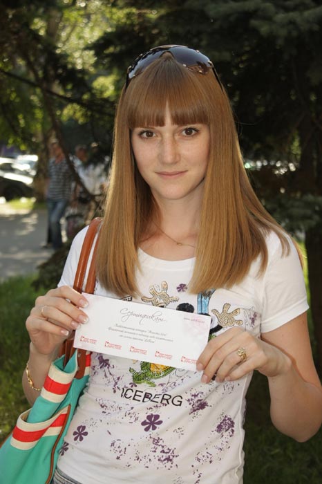 Алена Гусятина - Победительница конкурса "Невеста-2010. Мисс Май" (2 место)
