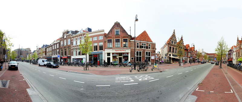 Haarlem,улица в Голландии