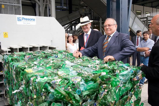 Открытие мусороперебатывающего завода в Запорожье
