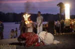 Крещение Руси - представление на Хортице в Запорожье