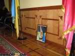 Перевернутый портрет Януковича (облсовет Запорожье)