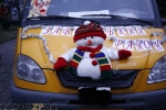 В Запорожье прошел парад Дедов Морозов