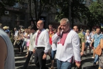 Мороко и Артшенко на День Независимости в Запорожье