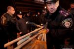 Не состоявшееся факельное шествие националистов в Запорожье