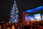 Открытие центральной областной елки на пл. Фестивальной в Запорожье