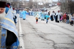 Крестный ход священников Московского патриархата в Запорожье