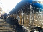 Масштабный пожар на рынке Анголенко (Запорожье)