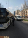 ДТП с маршруткой и автобусом в Запорожье