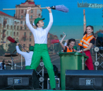 Танец на День города в Запорожье