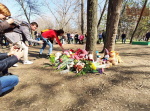 В Дубовой роще почтили память погибшей 8-летней девочки (Запорожье)