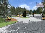 Проект реконструкции парка Кремлевского в Запорожье
