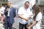 Черняк и Кальцев на благотворительном забеге в Запорожье Черняк и Кальцев на благотворительном забеге в Запорожье