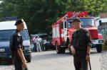 Спасатели на месте взрыва церкви в Запорожье
