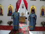 Торжественная церемония открытия Свято-Покровского собора  в Запорожье