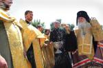 Экс-владыкка Василий проводит богослужение в церкви на Малом рынке в Запорожье