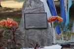 Памятная плита в честь артиллеристов, защищавших подступы к Запорожью Памятная плита в честь артиллеристов, защищавших подступы к Запорожью