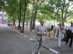 Валерий Черкаска на празднике Первого звонка Валерий Черкаска на празднике Первого звонка