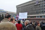 Акция протеста предпринимателей в Запорожье