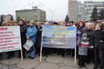 Акция протеста предпринимателей в Запорожье