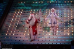 Дед Мороз и Снегурочка спешат поздравить детей (цирк, Запорожье)