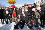 Студенты отмечают День Святого Валентина в Запорожье