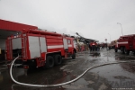 В Запорожье пытаются тушить пожар в стрймаркете Новая линия