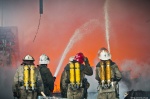 МЧСники тушат пожар в Новой линии (Запорожье)