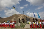 В Запорожье установили самый высокий флагшток в Украине