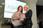 Вручение диплома на Фестивале моды в Запорожье