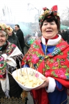 Праздник Масленицы на пл. Маяковского в Запорожье