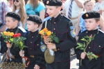 Дети с ДЖД на параде Победы в Запорожье