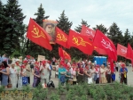 Парад на День пионерии в Запорожье