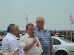 Бережной и Карташов на автогонках в Запорожье
