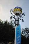 Патриотический фонарь на бул. Шевченко (Запорожье)