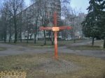 Крест на Чарвной под церковь (Запорожье)