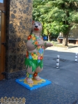 Медведица возле магазина керамики (бул. Шевченко, Запорожье)