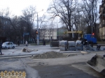 Реконструкция трамвайного переезда на Лермонтова (Запорожье)