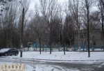 Снег в Запорожье 27 марта