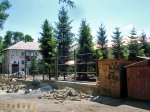 Стройка во дворе по бул.Шевченко в Запорожье