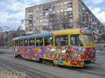 Веселый трамвай в Запорожье