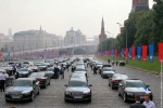 Авто олимпийцев в Москве