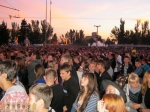 Толпа людей на День города в Запорожье