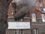 Пожар в доме по ул. Чекистов в Запорожье