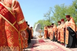 Священники в парке Металлургов (9 Мая, Запорожье)